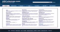 Desktop Screenshot of abcsitemap.com